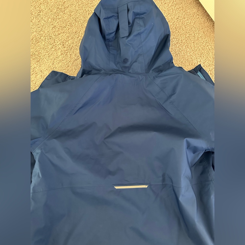 REI Blue Hooded Jacket boys size small - Picture 4 of 5